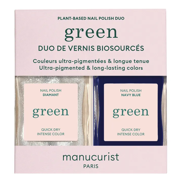 Manucurist - Manucurist - Coffret duo de vernis - Diamant + Navy Blue
