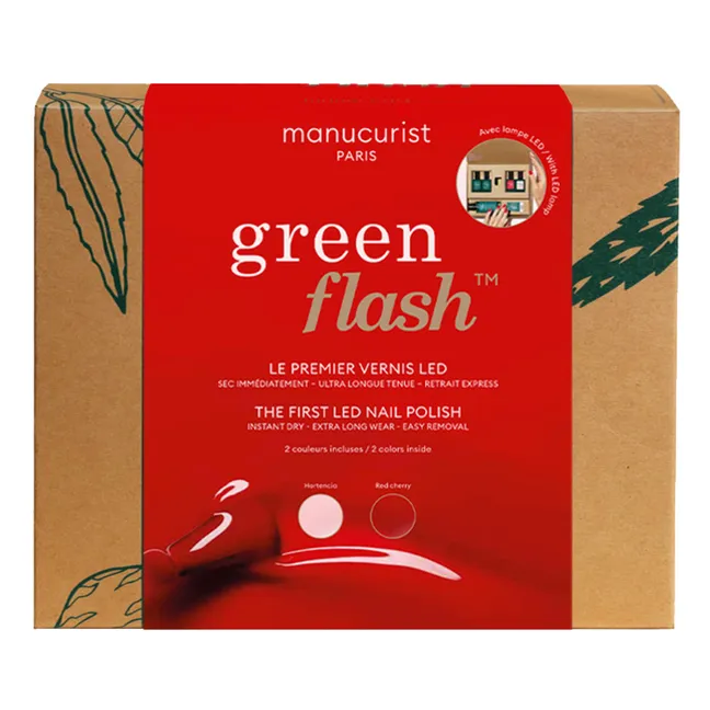 Estuche semipermanente Green Flash - Hortencia & Red Cherry