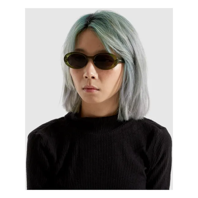 Ana Sunglasses | Dark green