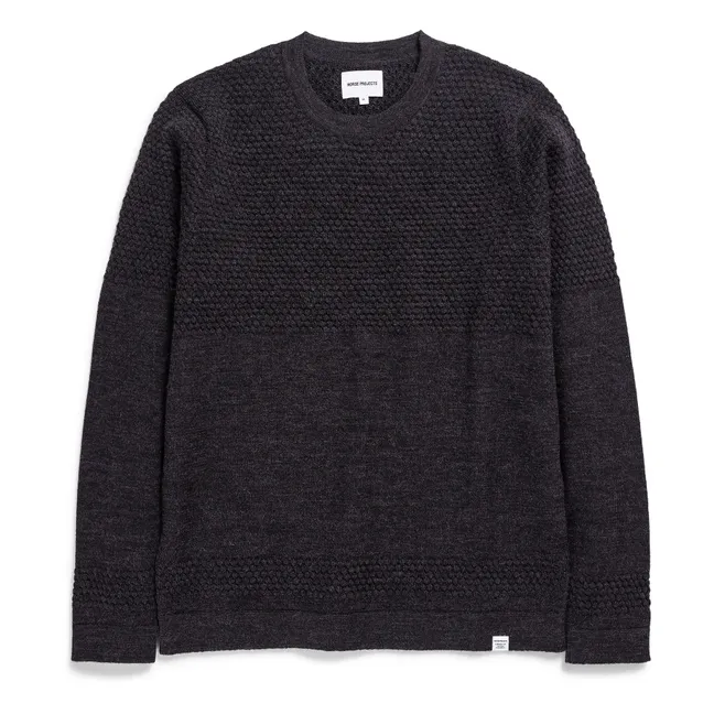 Pull Laine Skagen Bubble Yoke | Gris anthracite