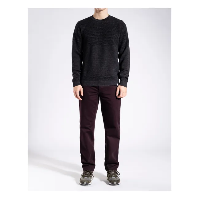 Pull Laine Skagen Bubble Yoke | Gris anthracite