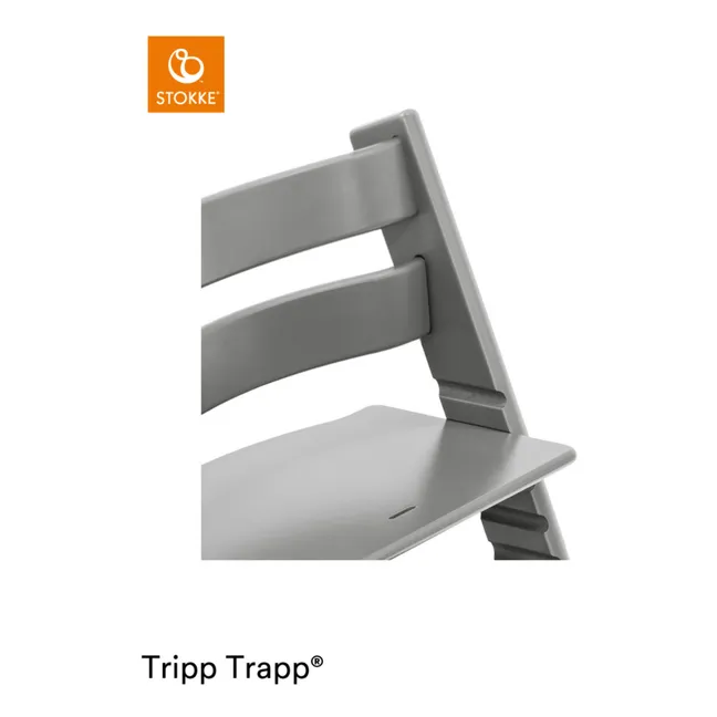 Chaise haute en hêtre Tripp Trapp® | Gris