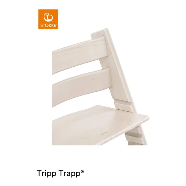 Tripp Trapp® Beech Wood High Chair | Beige limed