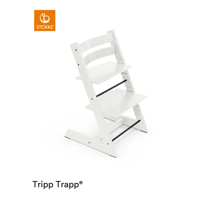 Chaise haute en hêtre Tripp Trapp® | Blanc