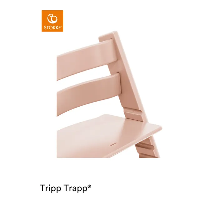 Tripp Trapp® Beech Wood High Chair | Pink
