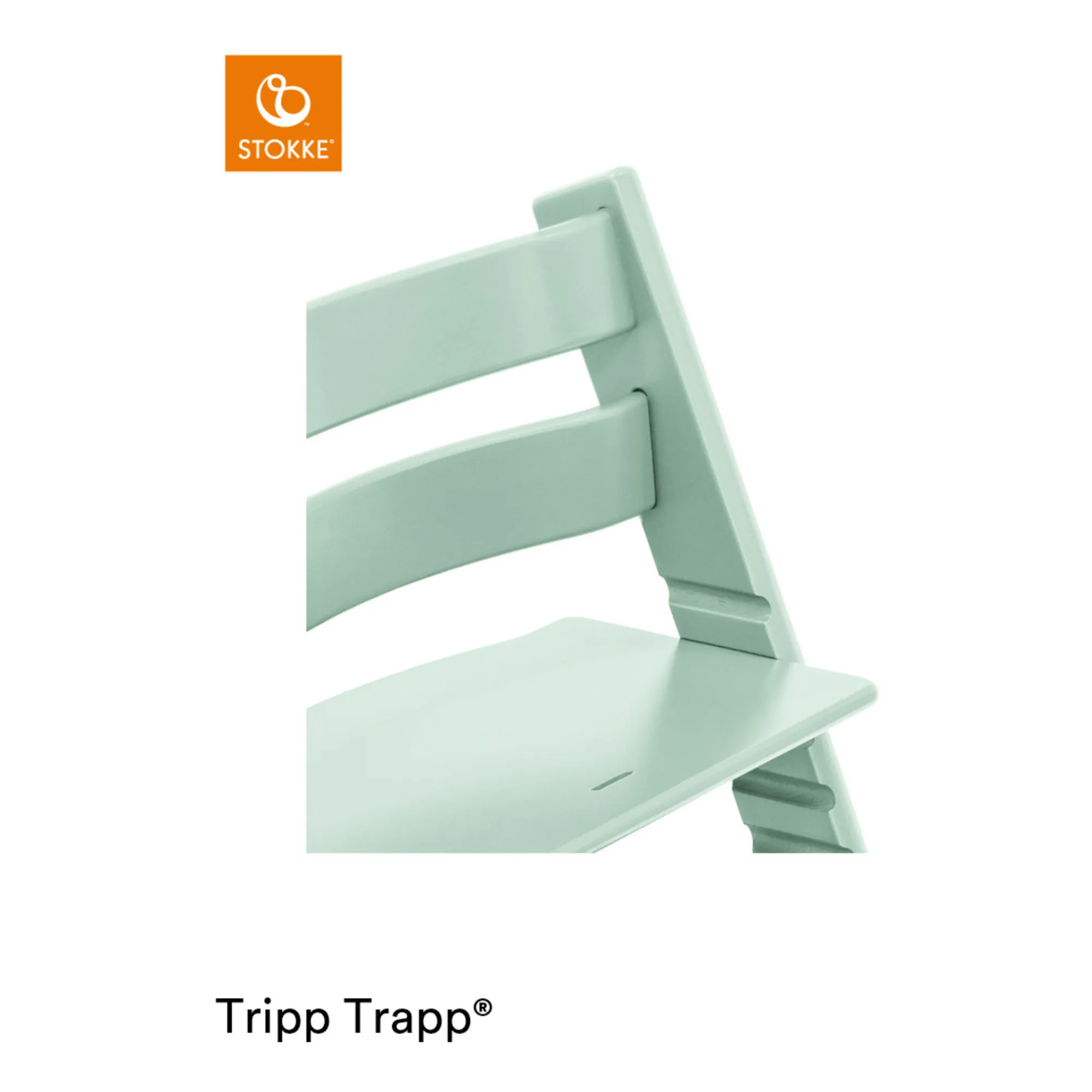 Stokke® - Tripp Trapp® Beech Wood High Chair - Mint Green | Smallable