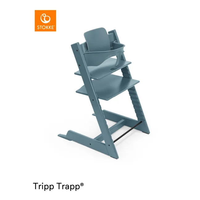 Tripp Trapp® Beechwood High Chair | Navy blue
