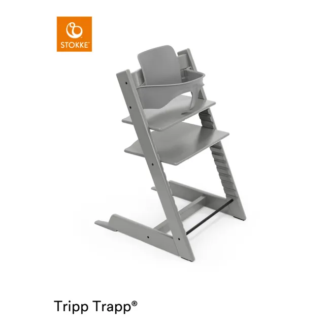 Tripp Trapp® Hochstuhl aus Buchenholz | Grau