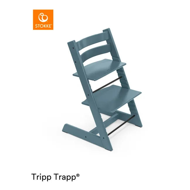 Tripp Trapp® Beechwood High Chair | Navy blue