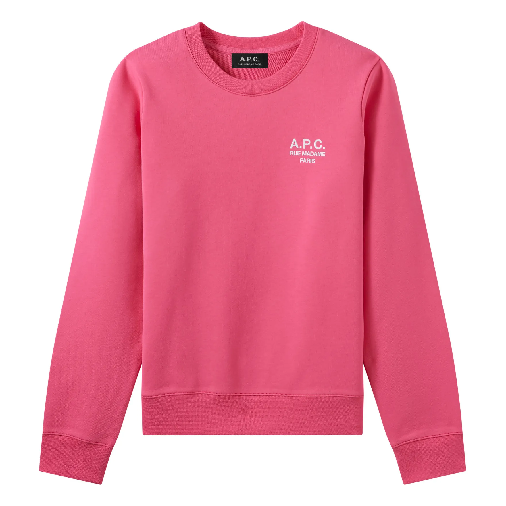 A.p.c. Pink Skye Organic Cotton Sweatshirt
