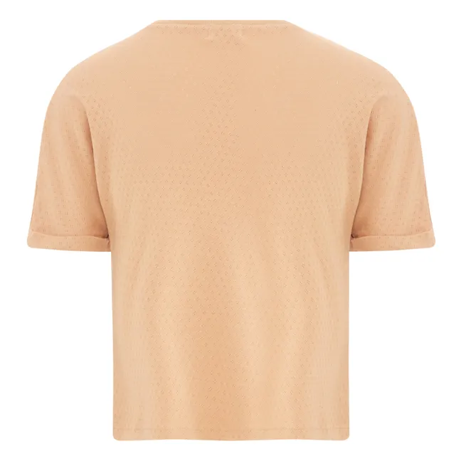 Short Sleeve Pointelle Shirt - Cream, Fashion Nova, Mens Shirts