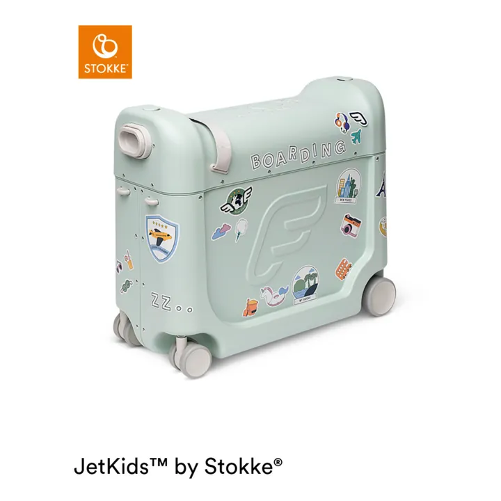 Stokke® Maleta Jetkids Bedbox® Verde Smallable
