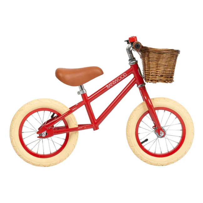 Bici sin pedales First Go 12" | Rojo