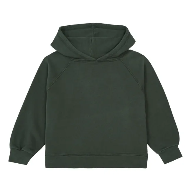Organic Cotton Lemon Hoodie | Black