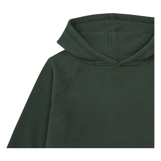 Organic Cotton Lemon Hoodie | Black
