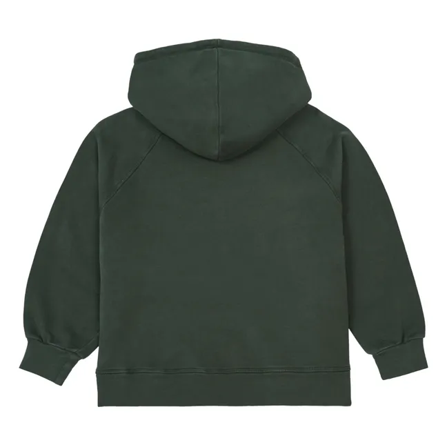 Organic Cotton Lemon Hoodie | Black