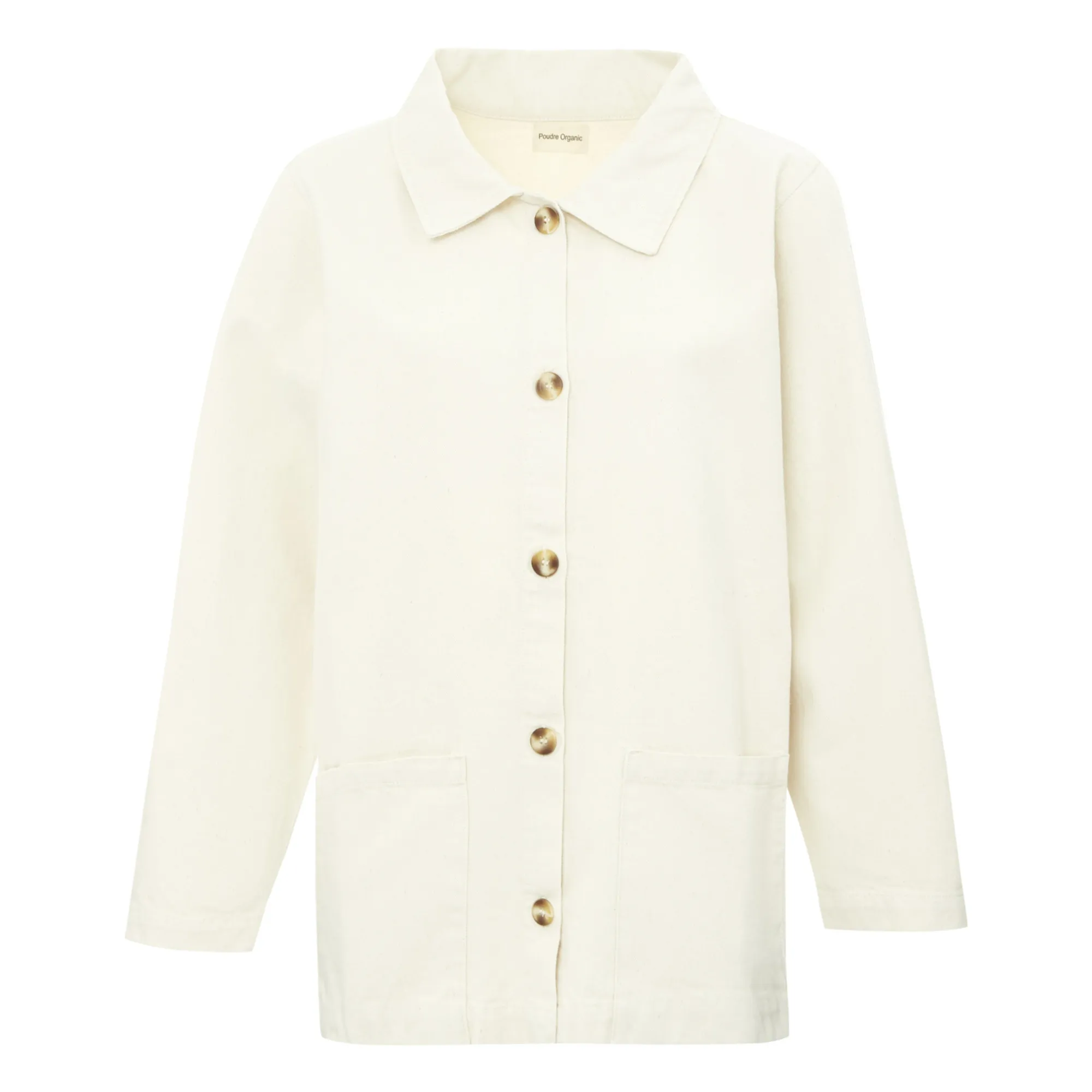 Poudre Organic Women's Ecru Glycine Denim Jacket - ’S Collection