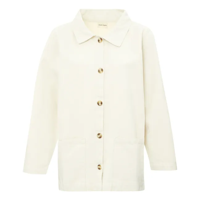 Veste Denim Glycine - Collection Femme  | Ecru