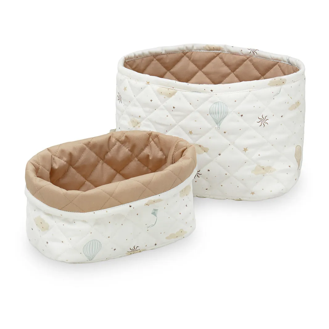 Cam Cam Multicoloured Dreamland Storage Baskets - Set Of 2