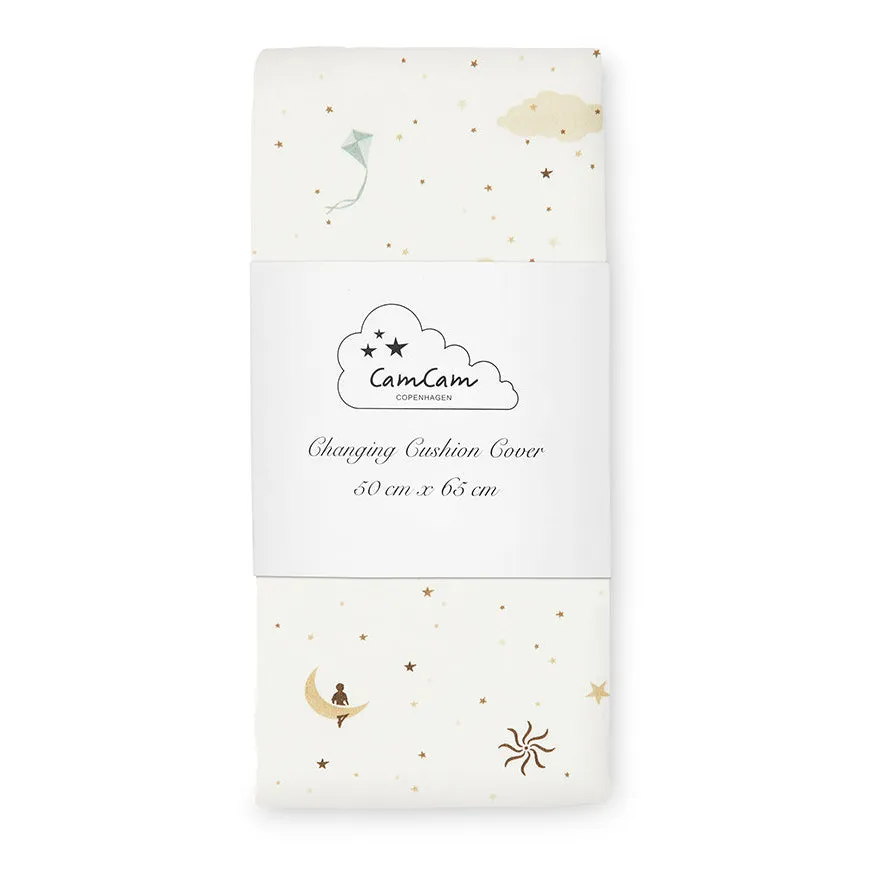 Cam Cam Multicoloured Organic Cotton Changing Mat Cover