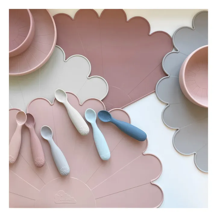 Rainbow Silicone Spoons - Set of 2 | Navy blue- Product image n°2