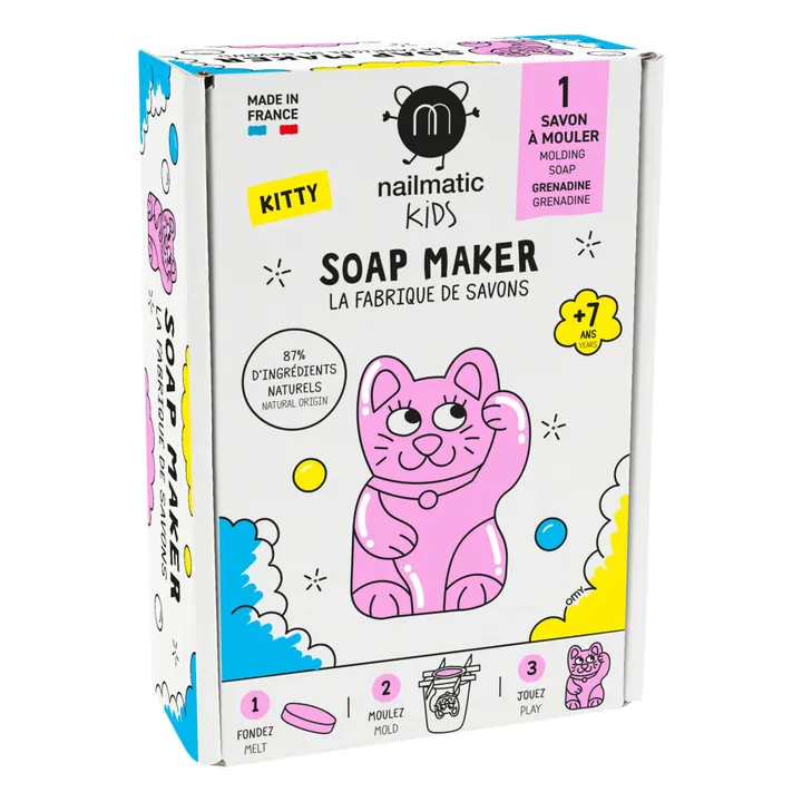 Juego Fábrica de jabones Kitty - 1 jabón | Rosa- Imagen del producto n°0