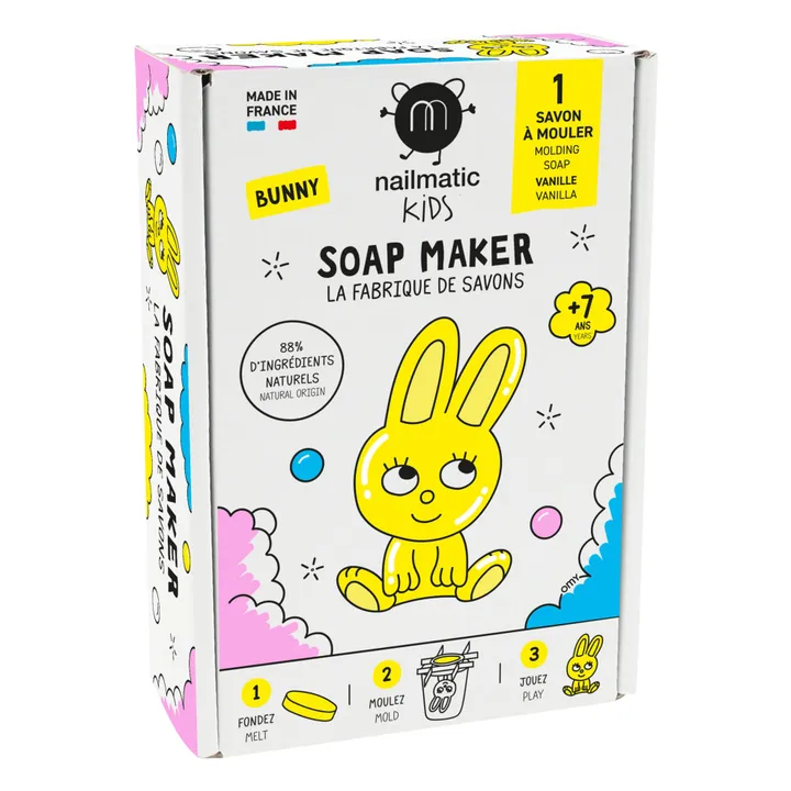 Coffret La Fabrique de savons Bunny - 1 savon | Jaune- Image produit n°0