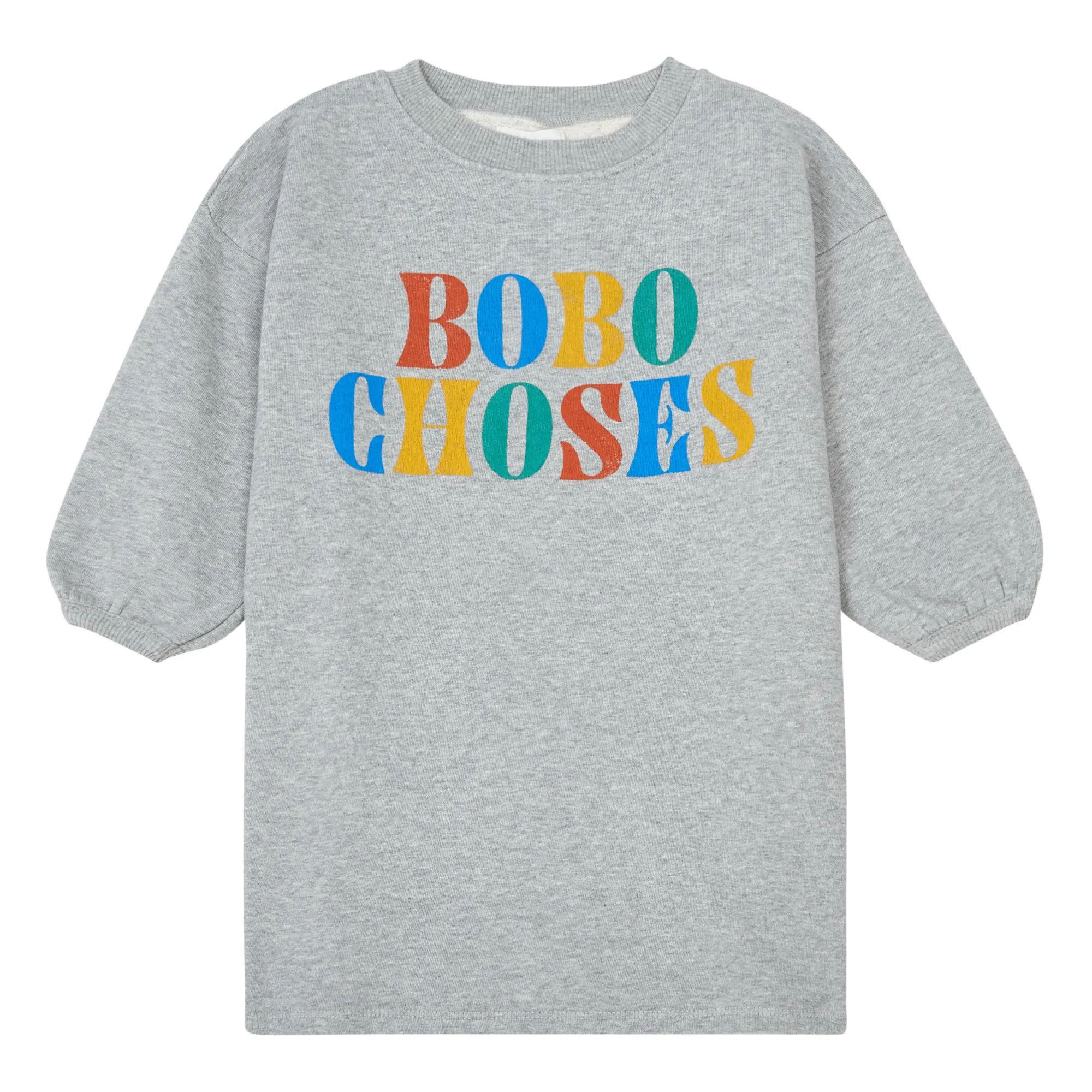Bobo Choses Grey Fleece Dress - X Smallable Exclusive