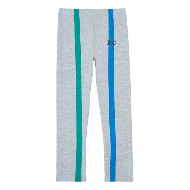 Exclusivité Bobo Choses x Smallable - Legging Coton Bio Rayures | Gris