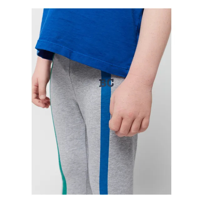 Exclusivité Bobo Choses x Smallable - Legging Coton Bio Rayures | Gris