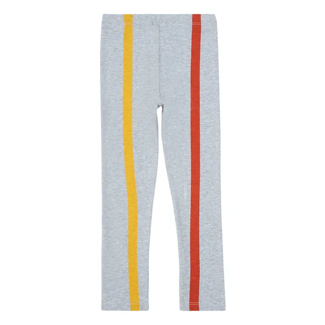 Exclusivité Bobo Choses x Smallable - Legging Coton Bio Rayures | Gris