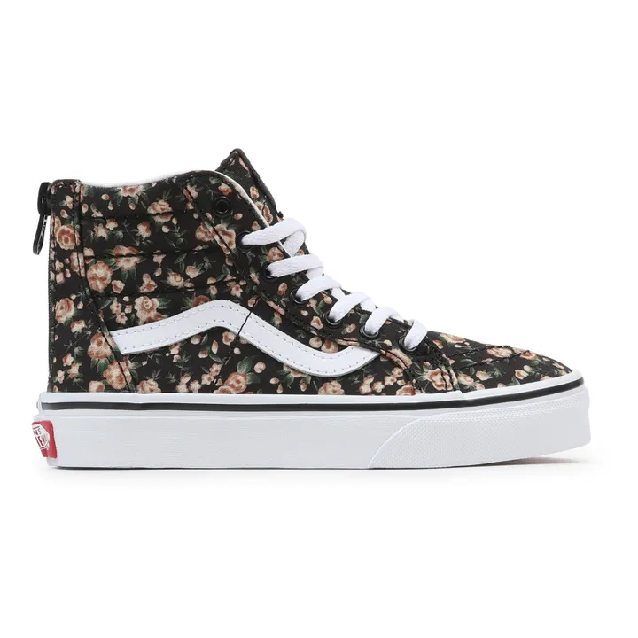 vans damier fleur