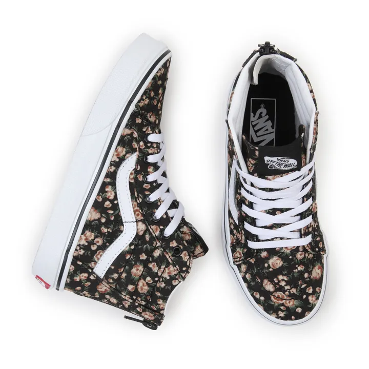 Vans Zapatillas altas Estampado de flores SK8-Hi Negro Smallable