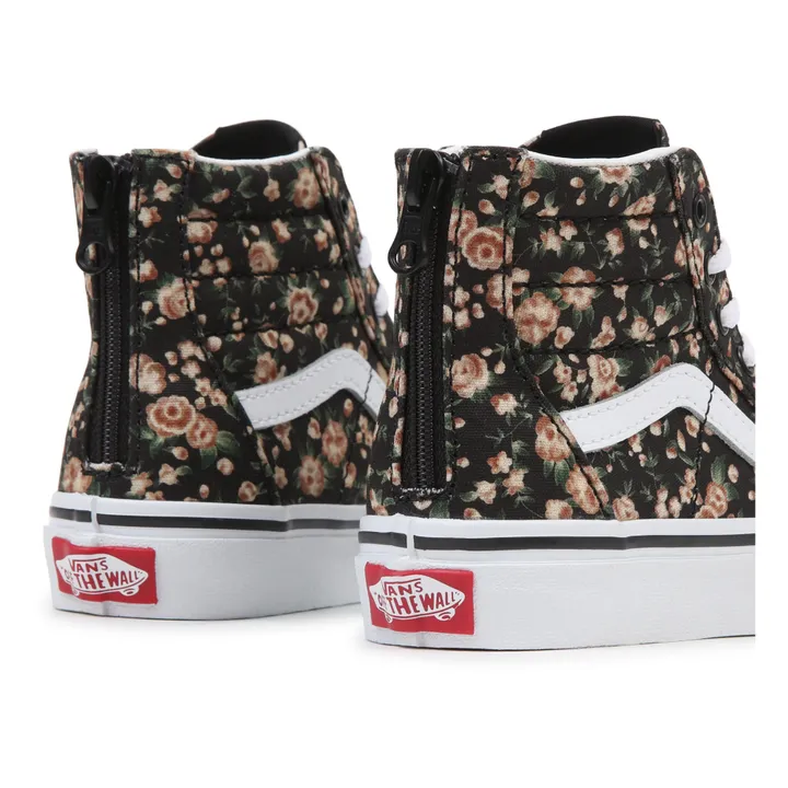 vans damier fleur