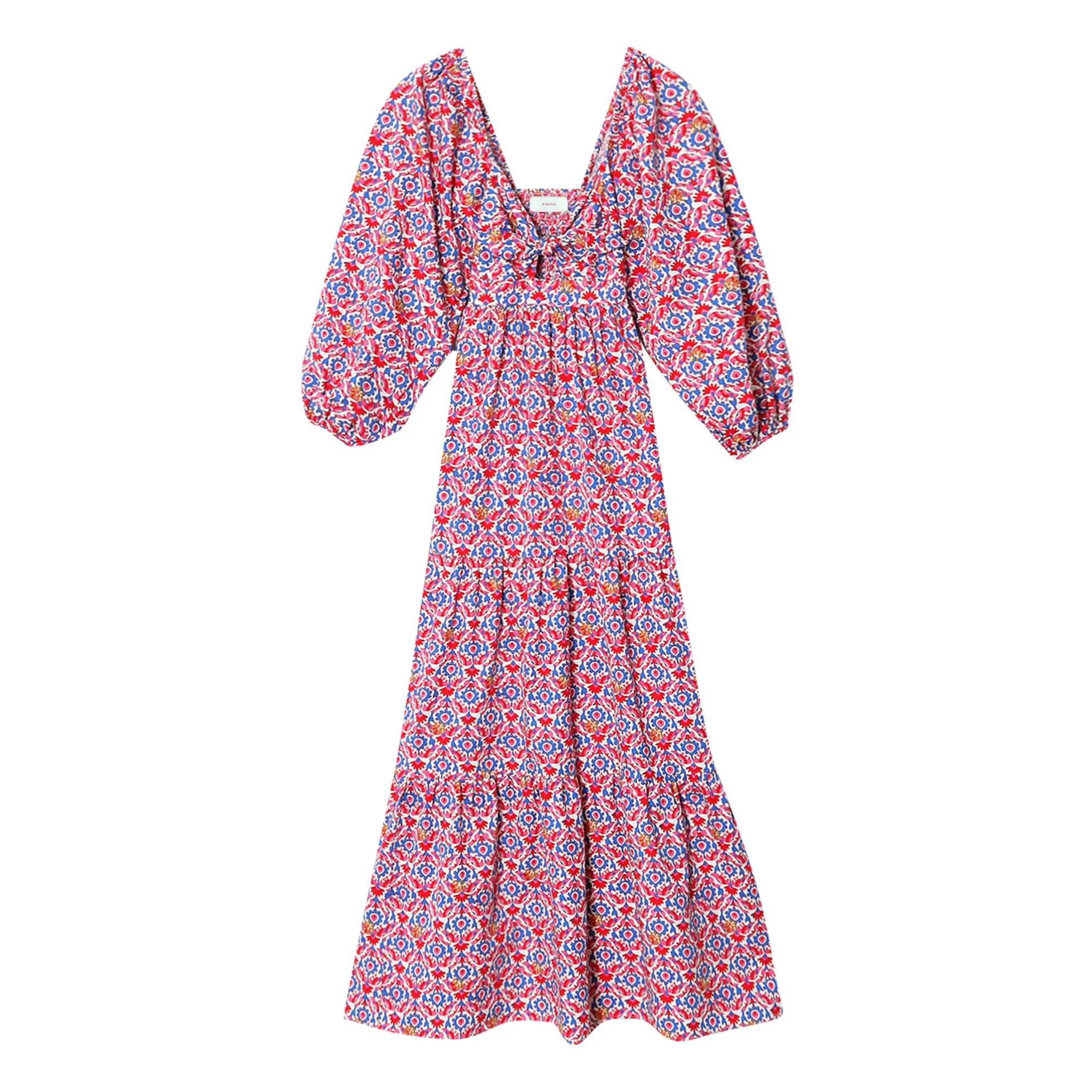 Xirena Red Imogen Print Dress