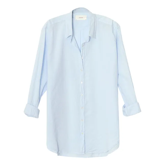 Camicia Beau Popeline de Coton | Azzurro
