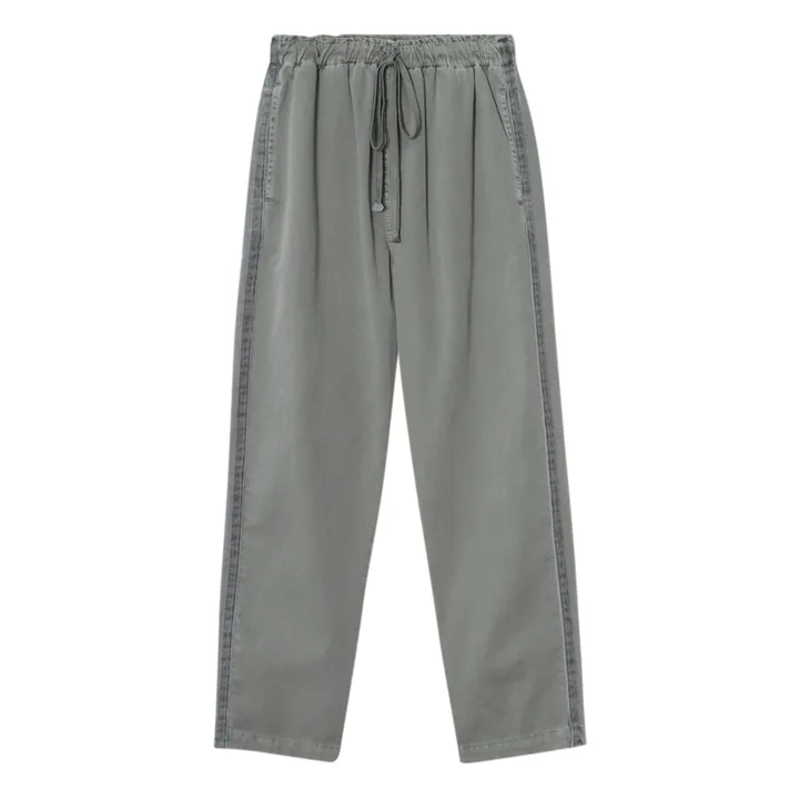 Rex Trousers | Grey-green- Product image n°0
