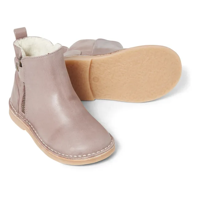 Winston Fur-Lined Boots | Pink