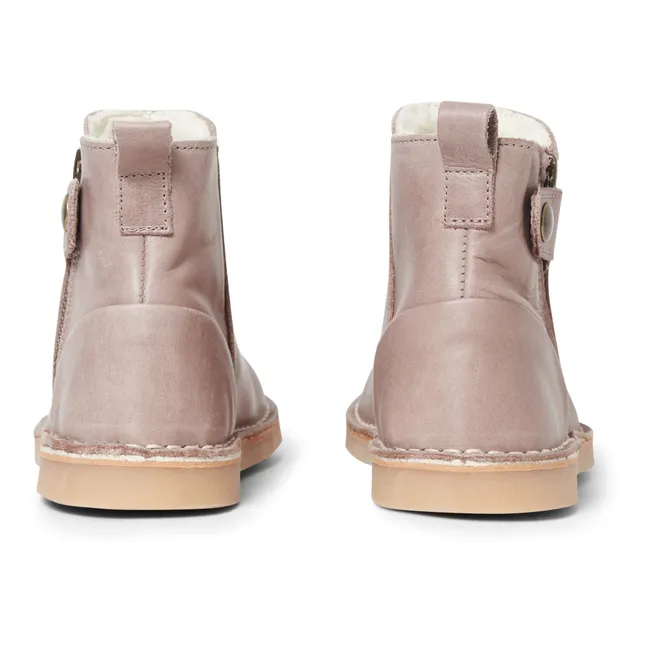 Winston Fur-Lined Boots | Pink