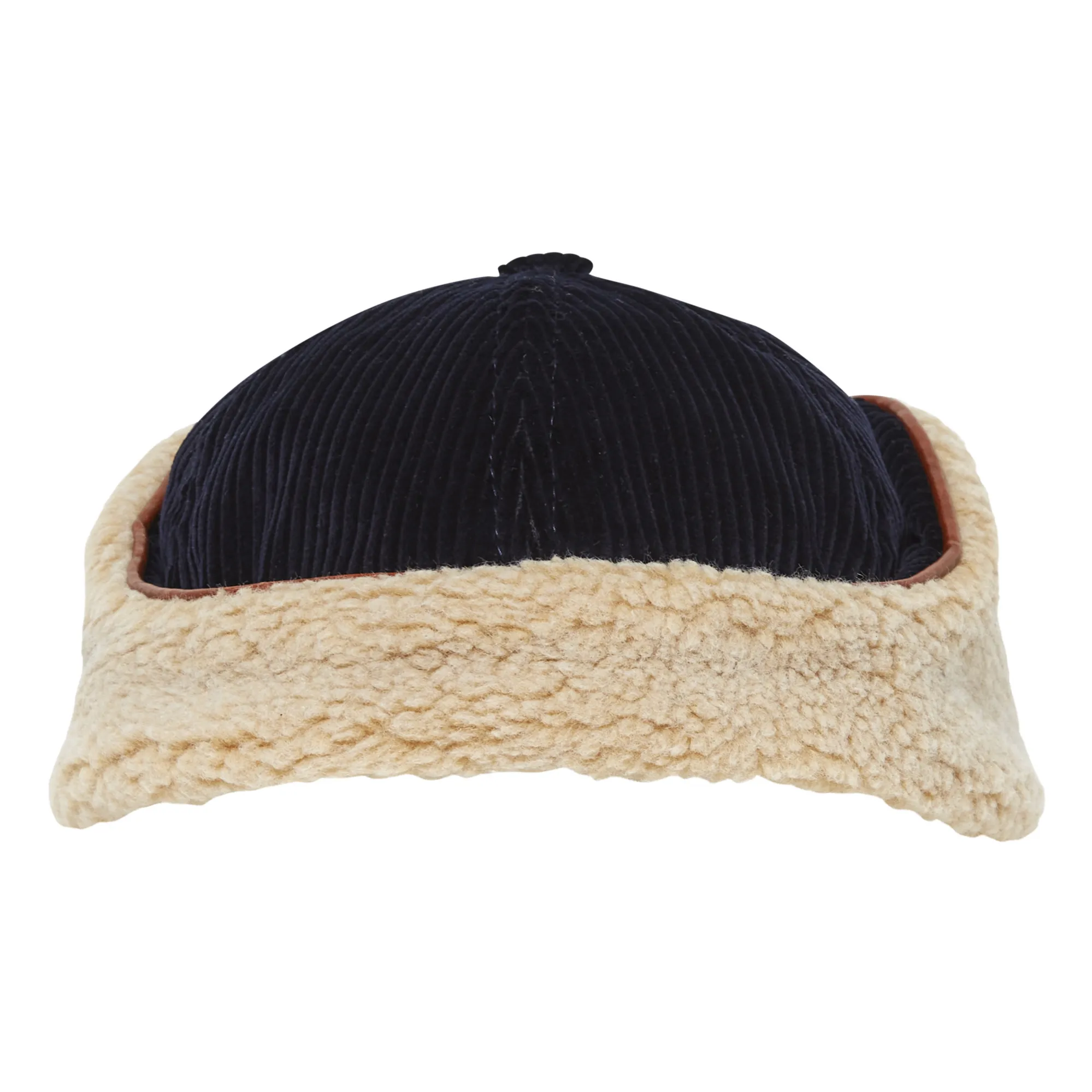 Russian Chapka Velvet & Fleece | Indigo blue- Product image n°0