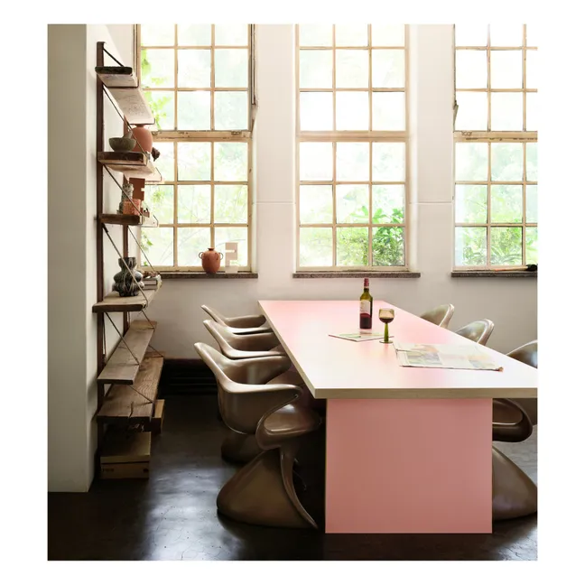 Mesa de comedor rectangular | Rosa