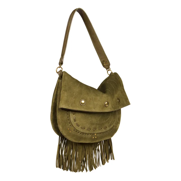 Jerry M Calfskin Bag | Khaki- Product image n°3