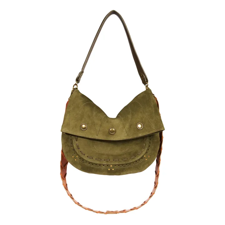 Jerry M Calfskin Bag | Khaki- Product image n°4