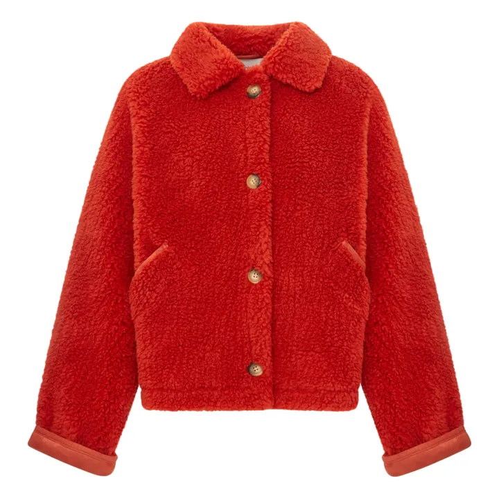 Cappotto in pelliccia Vesper | Rosso- Immagine del prodotto n°0