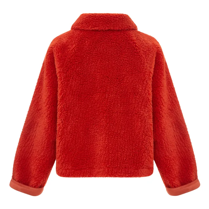 Cappotto in pelliccia Vesper | Rosso- Immagine del prodotto n°4