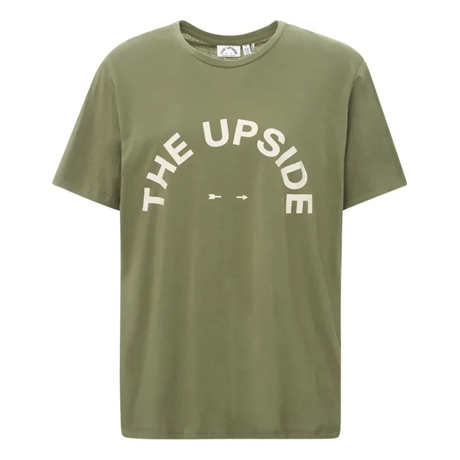 T-Shirt The Upside | Grünolive