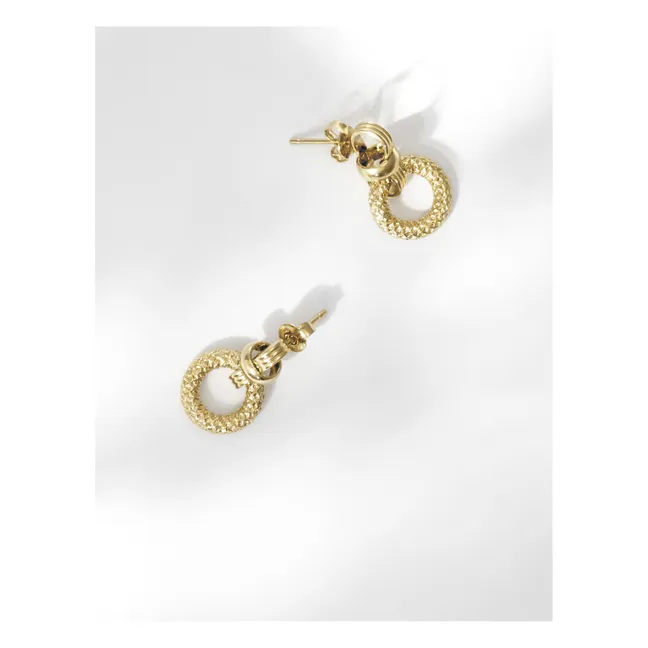 Boucles d'Oreilles Charlotte | Doré