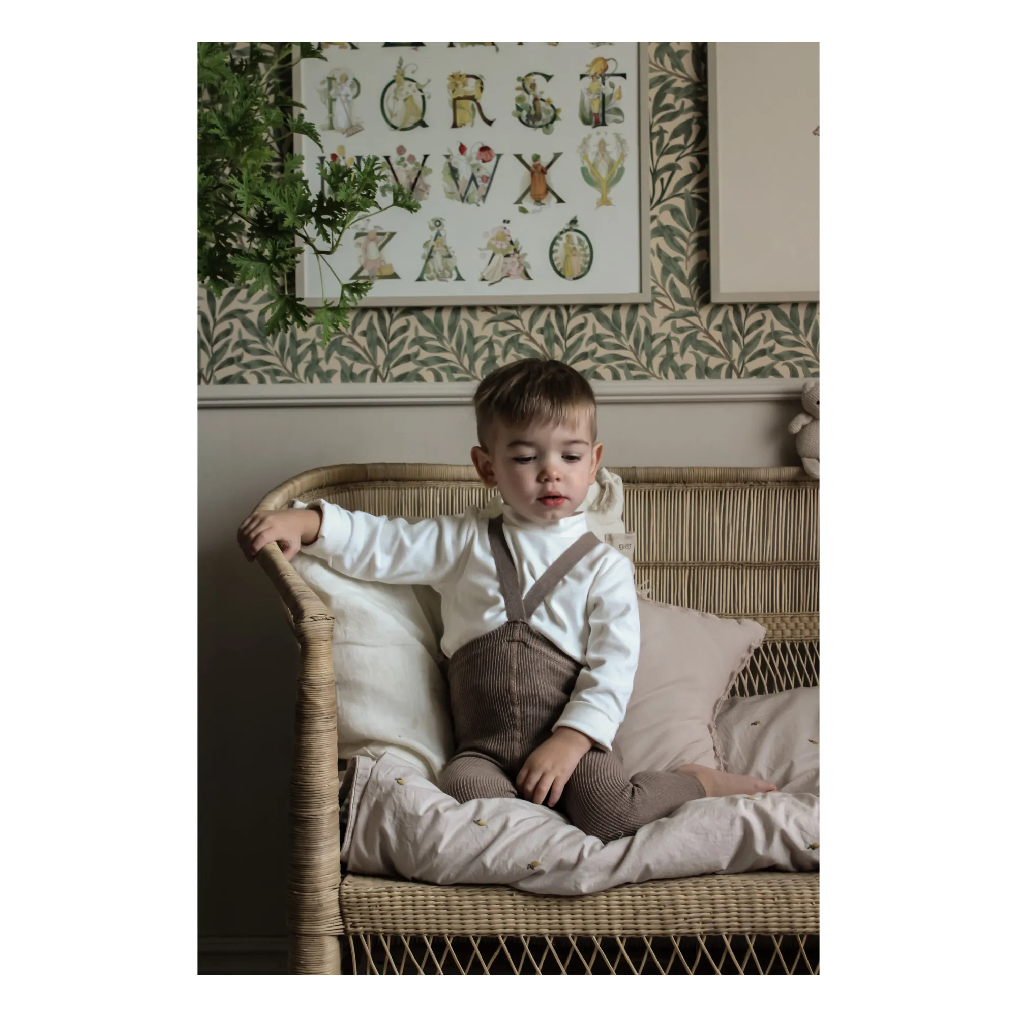 Silly Silas - Collants à Bretelles Coton Bio Sans Pieds (Silly Silas) - Image 1