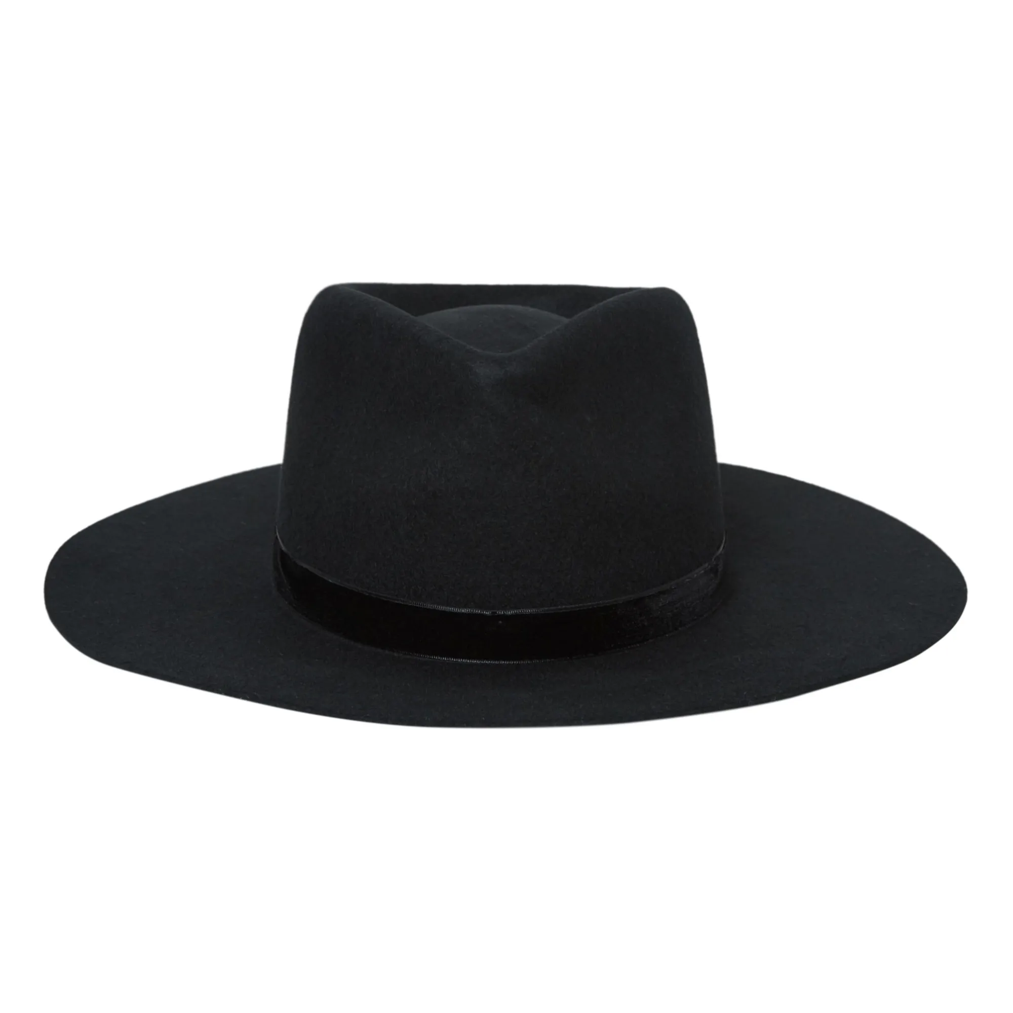 Rylee + Cru Black Rancher Hat