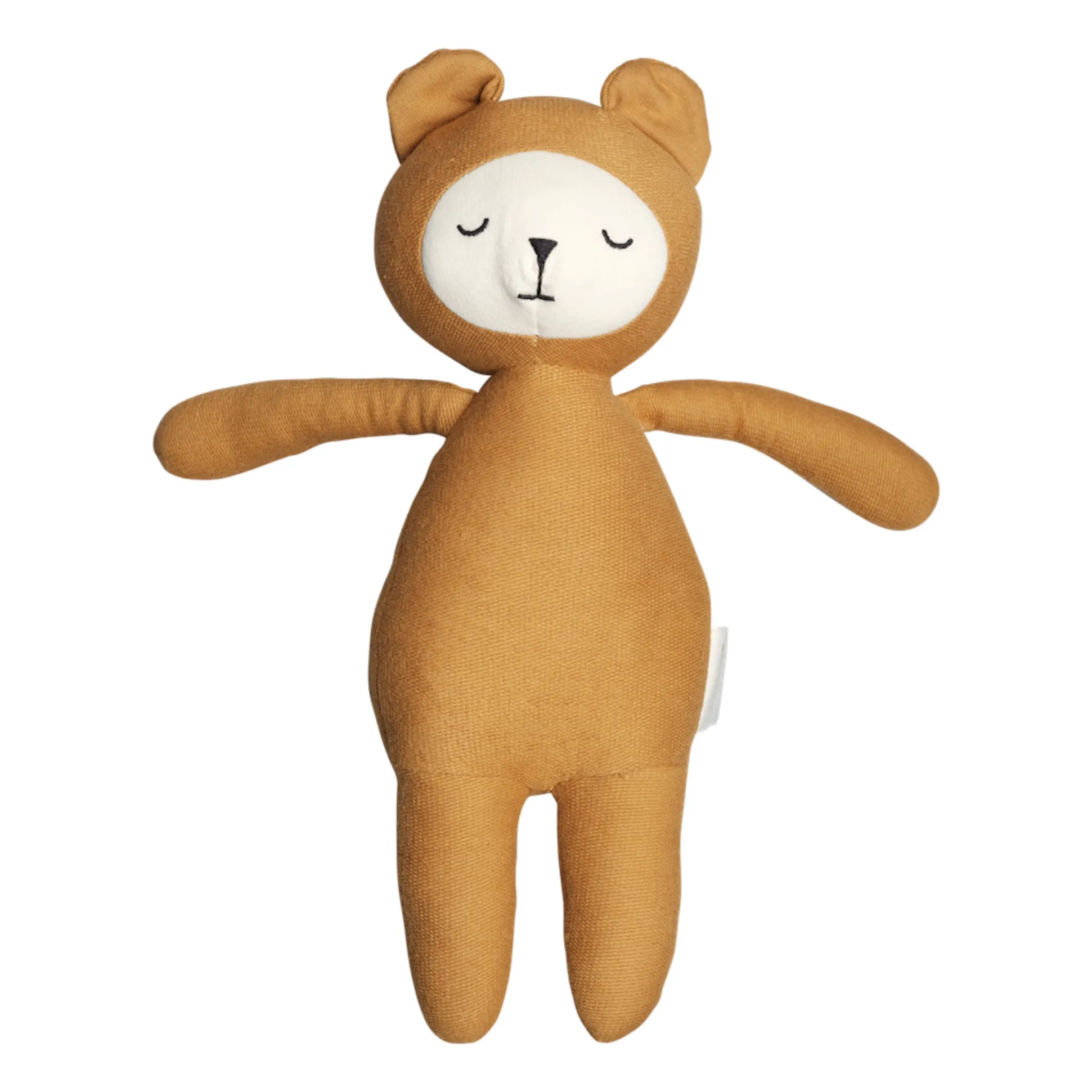 Fabelab Ochre Organic Cotton Soft Toy - Teddy Bear
